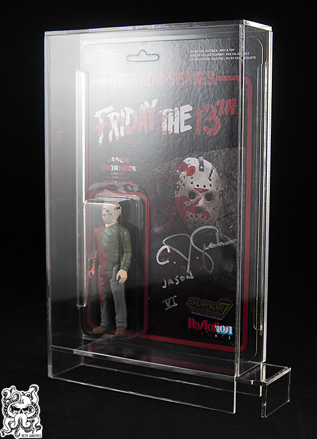 ReAction Figure Display Case super7 funko carded toys acyrlic 3 3/4" figures