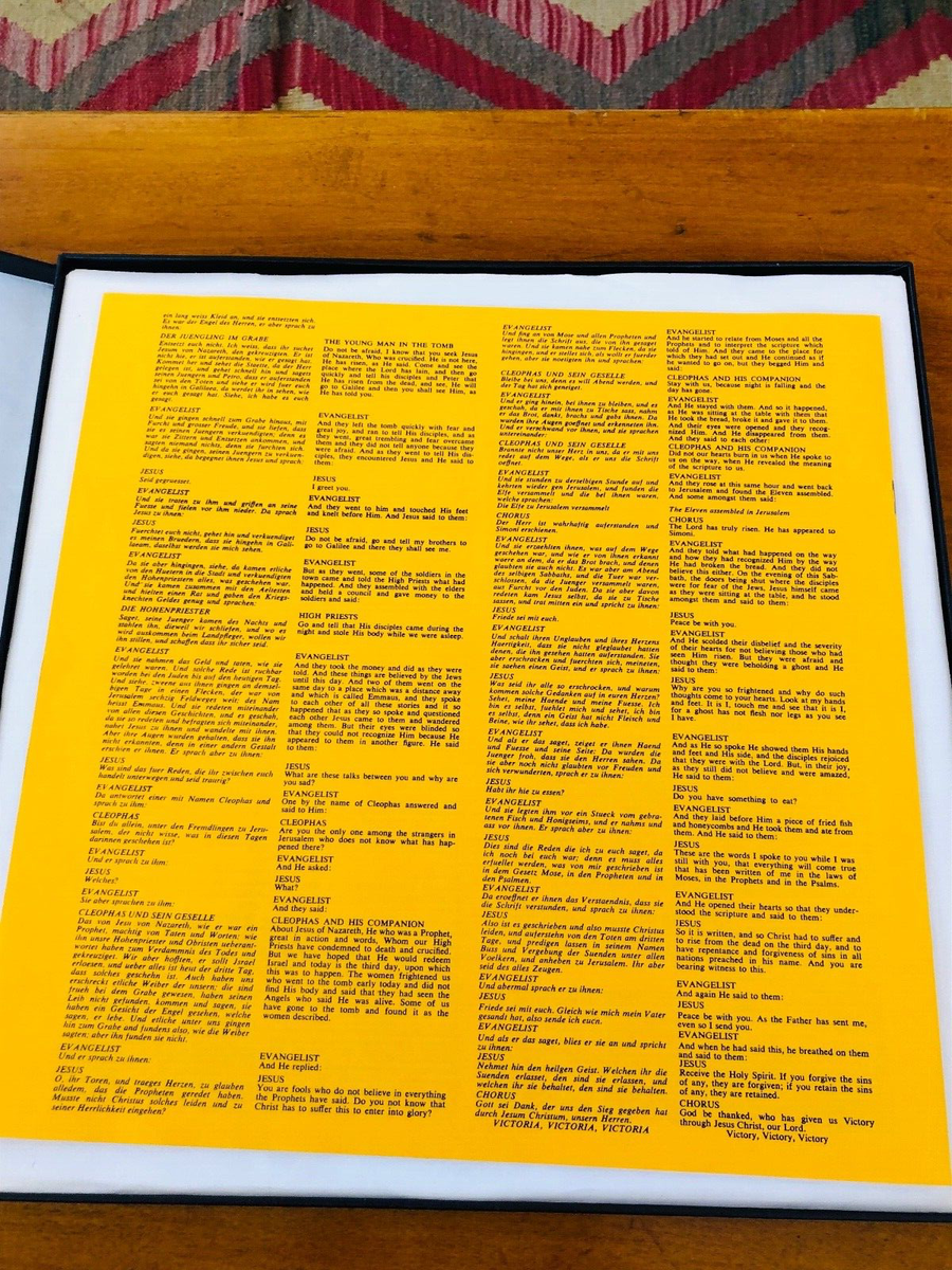 Heinrich Schutz 300TH ANNIVERSARY EDITION 3 LPs EX+/EX Vox Boxed