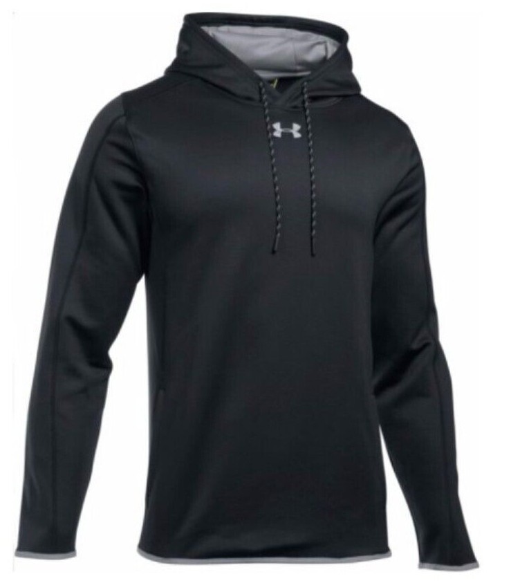 Under Armour Men's Black UA Double Threat Hoodie-Our Price: