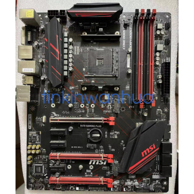 For MSI X470 GAMING PLUS Motherboard Socket AM4 DDR4 DVI+HDMI ATX