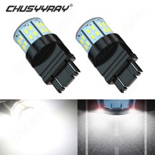 3157 3156 Led Reverse Backup Light Bulbs 6000k White 1000lm Super Bright