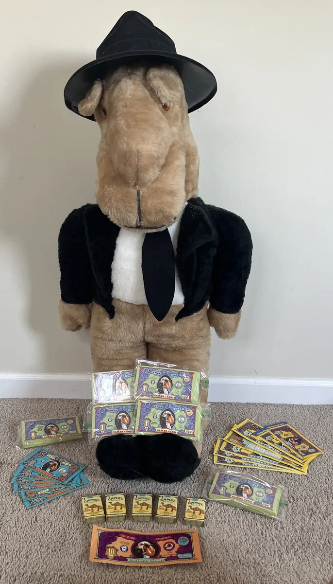 Vintage Joe Cool The Camel Large Plush Best Toy MFG With Camels Collection