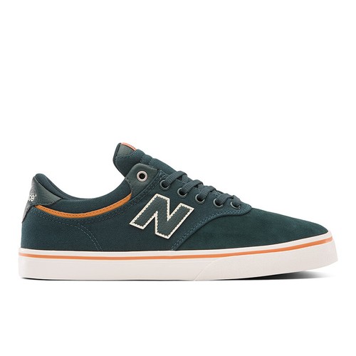 New Balance 255 Shoes - Dark Teal/Orange