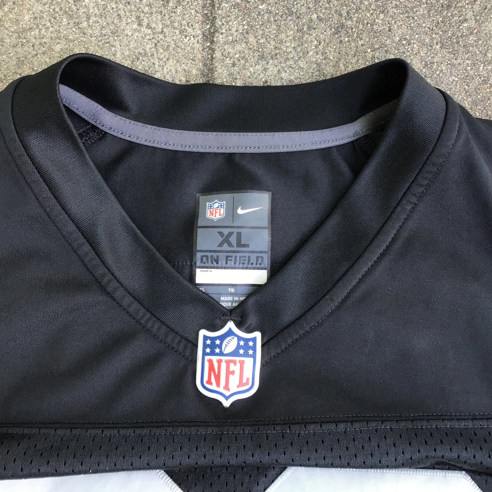 Camiseta deportiva Nike Oakland Raiders Darren McFadden para hombre XL NFL #20 negra Foto 4 de 4