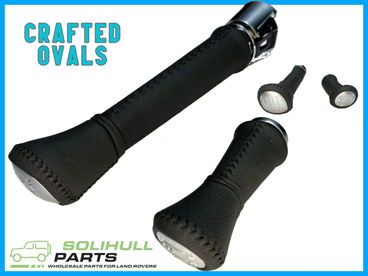 Leather Gear Stick Lever Set for Land Rover Defender 90 110 130
