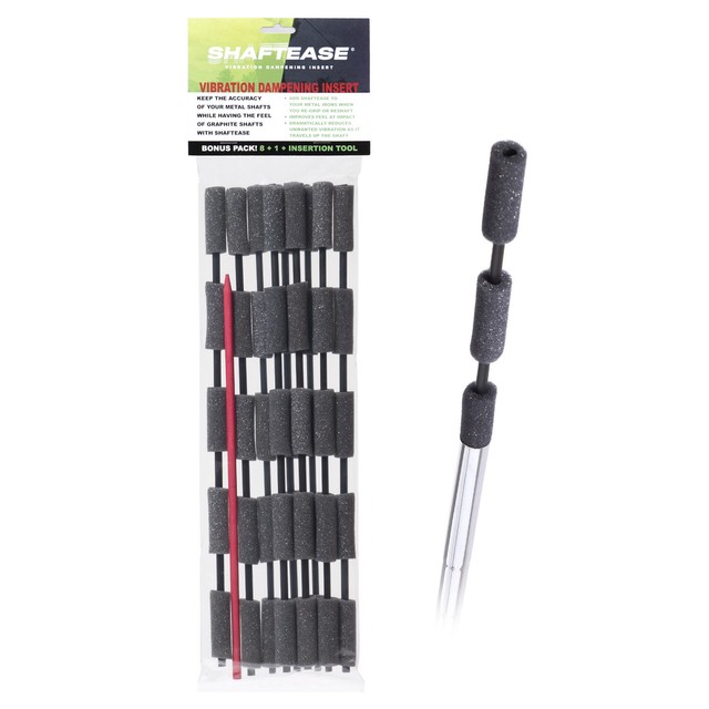 "SHAFTEASE" Golf Shaft Vibration Dampening Insert easy to install. 2