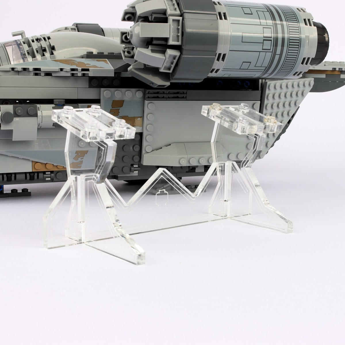 UNIQUEDISPLAY Display Stand for LEGO 75292 Star Wars The Razor Crest