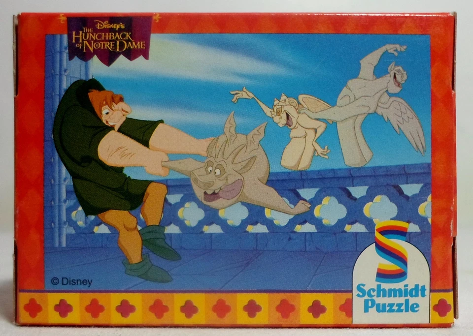 PUZZLE SCHMIDT DE COLECCIÓN # 03796 DISNEY JOROBADO DE NOTRE DAME 54 piezas 12,5x17,5 cm A Foto 3 de 4