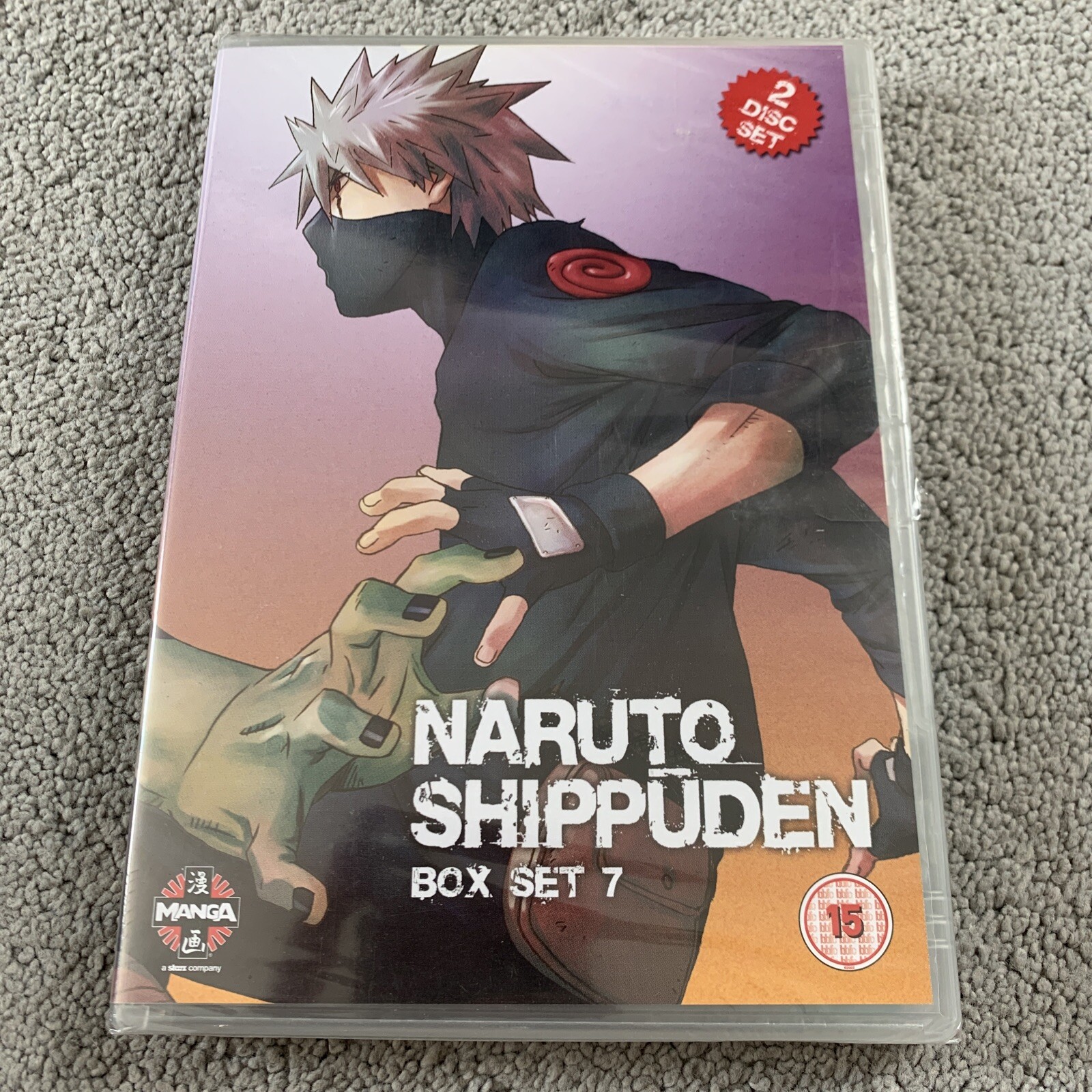 Naruto Shippuden Box Set 7 [DVD] New Sealed