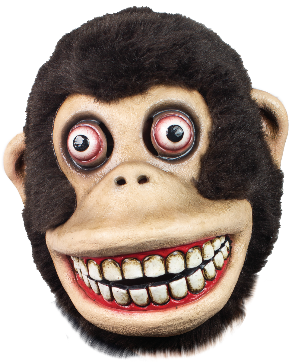 Ghoulish Productions J. Chimp Latex Face Mask Horror Halloween
