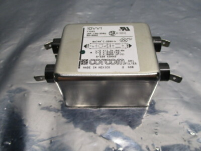 Corcom 10VV1 EMI Line Filter F7252, 102128