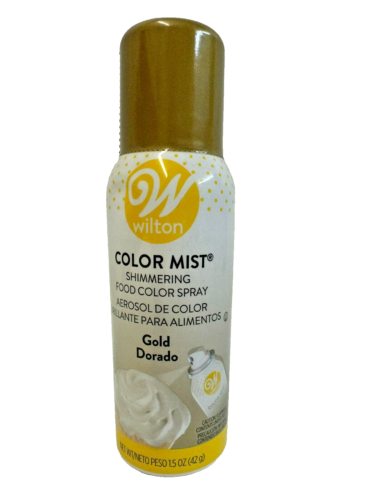 Wilton Gold Color Mist schimmerndes Lebensmittelfarbe Spray, 1,5 Unze (6er Pack) - Bild 2 von 4