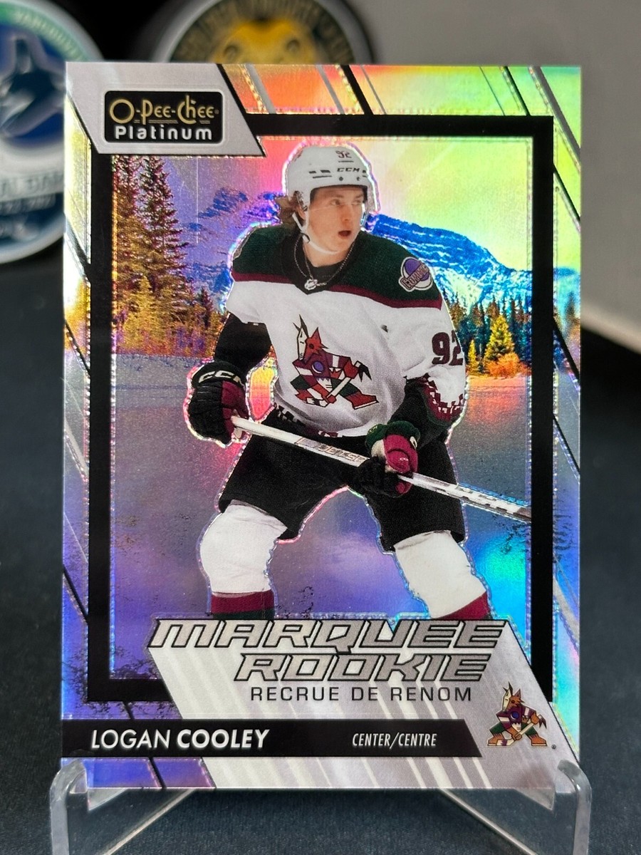Logan Cooley 2023-24 O-Pee-Chee Pond Hockey Marquee Rookie SSP