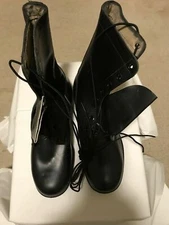 Genuine US Military Vietnam Era All Leather Combat Boots