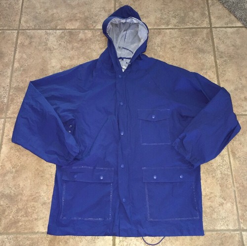 Pro Rainer para hombre Azul Full Zip Chaqueta para Lluvia Talla M | eBay