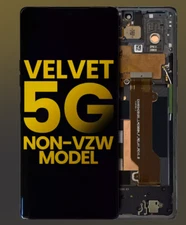 OLED LG 5G Velvet LCD Display Touch Screen Digitizer + Frame (Non-Verizon 5G UW✅