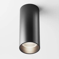 Maytoni Focus Led Deckenleuchte, Deckenlampe 12W 12,5Cm Schwarz 4000K 90Ra Neutr