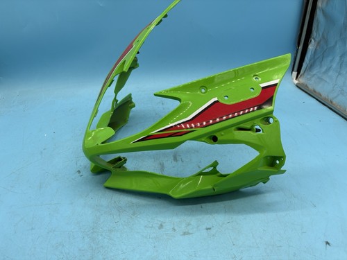 Kawasaki ZX636 636 Top Cowl Upper Fairing Headlight Panel Front ZX Broken ZX6r - Picture 2 of 5