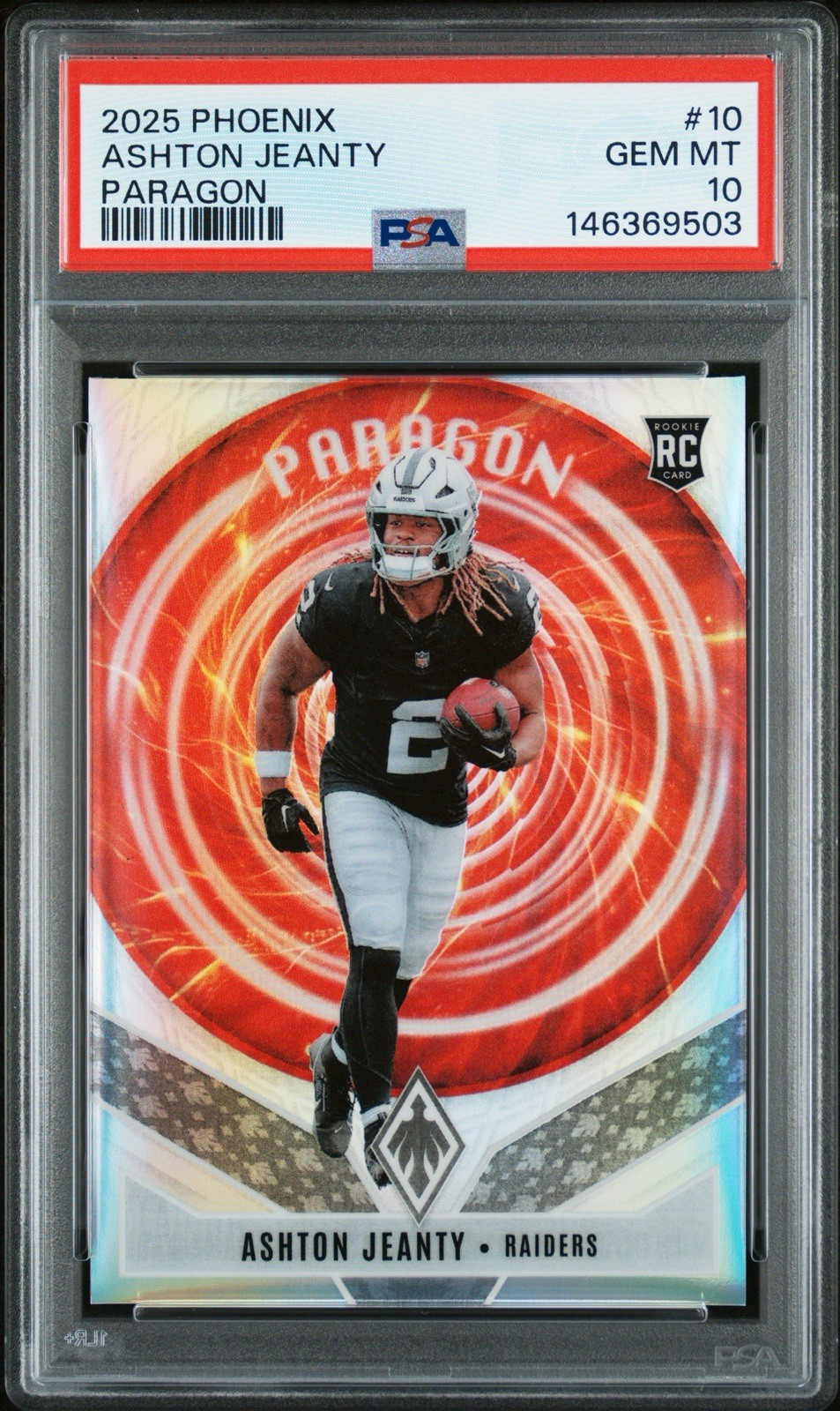 Ashton Jeanty Panini Phoenix Paragon #10 Base