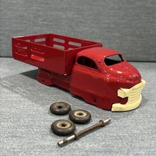 Partially Restored Vintage Wyandotte Stake Farm Truck - Pressed Steel