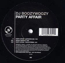 DJ BoozyWoozy - Party Affair, 12", (Vinyl)