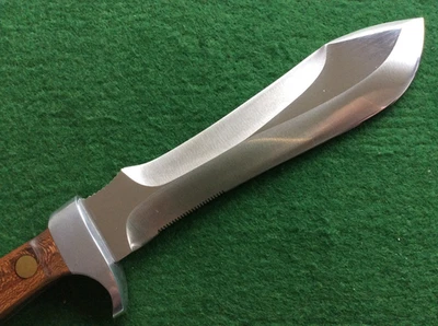 AUTO MESSER PUMA 12 6390  HANDMADE Messer GERMANY  OHNE ZAHL mit Scheide - Bild 1 von 4