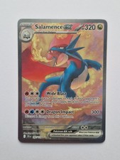 Pokemon Salamence ex 187/159 Journey Together Illustration Art Card NM