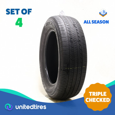 Set of (4) Used 265/60R20 Yokohama Geolandar X-CV G057 112H - 6-7.5/32 (11703)