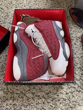 Jordan Air Jordan 13 Retro Gym Red Flint Grey White 884129-600 2021 6.5 Youth