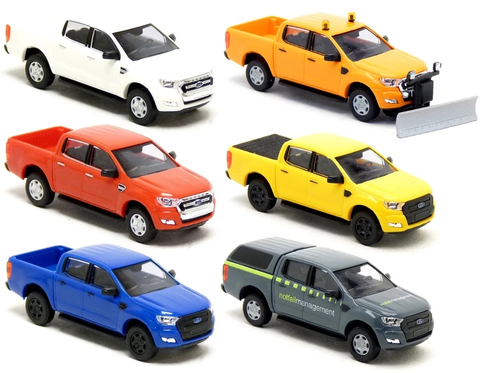 Busch - Ford Ranger Pickup - SUV Geländewagen Modelle zur Auswahl Truck 1:87 H0 - Bild 1 von 1