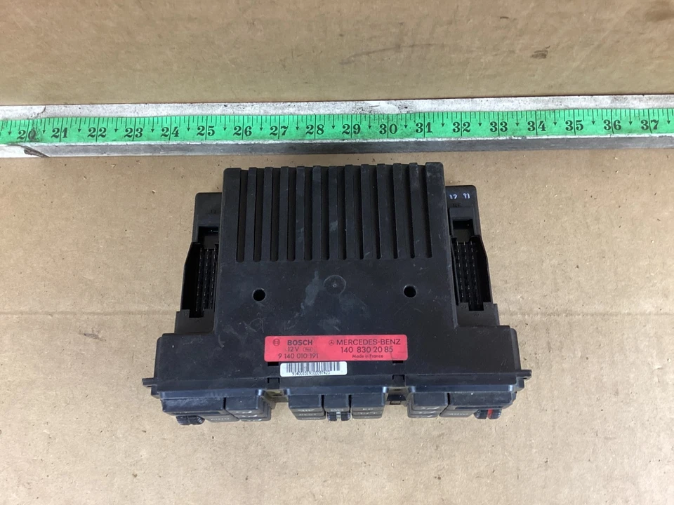 Mercedes-Benz W140 300SE 1992-1993 control de temperatura de aire acondicionado 1408302085 OEM Foto 4 de 4