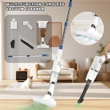 Cordless Vacuum Cleaner, Stick Vac, Powerful Suction, Rechargeable, Lightweight
