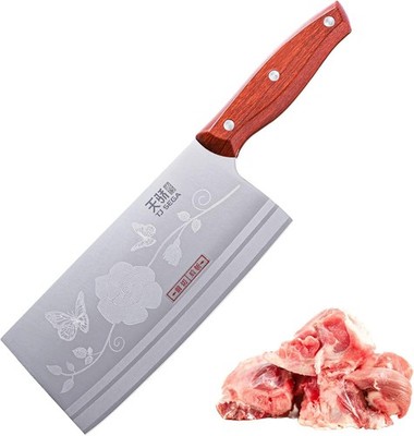 Hackmesser X39Cr13 Stahl 2,5mm Klingestärke, 2-in-1 TJ SEGA Serie TC1707