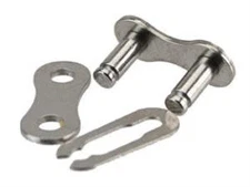 KMC 410H Bicycle Master Link Missing Link 1/2" X 1/8" NICKEL PLATED SILVER