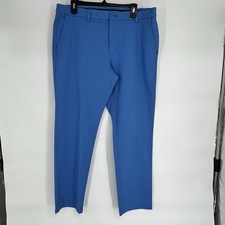 Vineyard Vines Performance Golf Stretch Comfort Blue Pants Mens Size 36x30