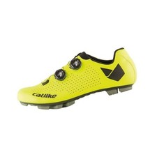 Scarpe da ciclismo uomo Catlike Whisper Oval Carbon MTB, SPD numero 42 gialle