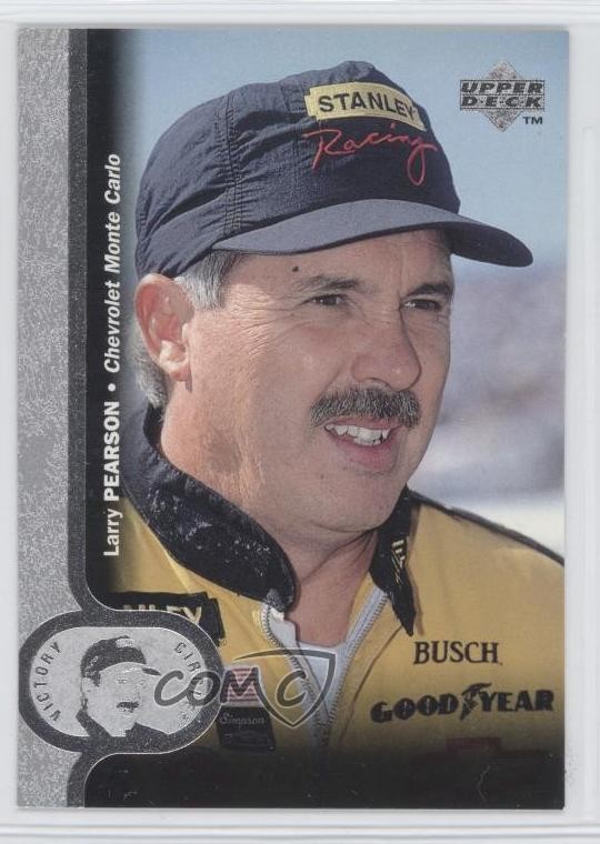 1997 Upper Deck Victory Circle Larry Pearson #46 0h9