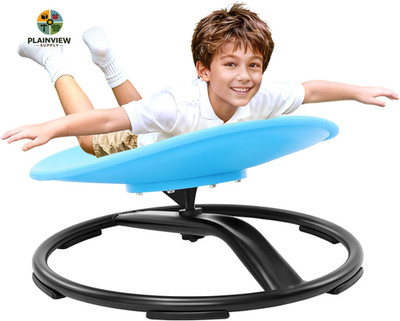 Spinning Chair for Autistic Kids (Ages 3-18) - 220LBS Capacity Sensory Swivel Se