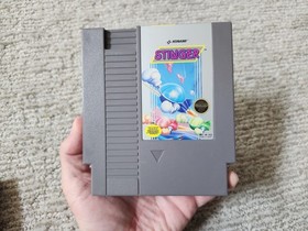 Stinger (Nintendo, NES) 5 Screw Cart Only - Tested With Sleeve, GREAT SHAPE!