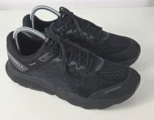 Merrell Womens ANTORA 4 Black Waterproof Trail Hiking Sneakers Sz 9.5