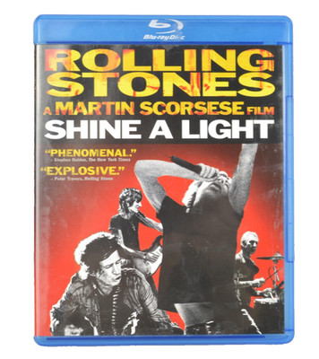Rolling Stones Shine A Light Blu-ray 2008 Martin Scorsese Live Rock Concert