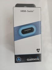 Garmin HRM-Swim Herzfrequenzmesser - Blau (010-12342-00) Neu Versiegelt