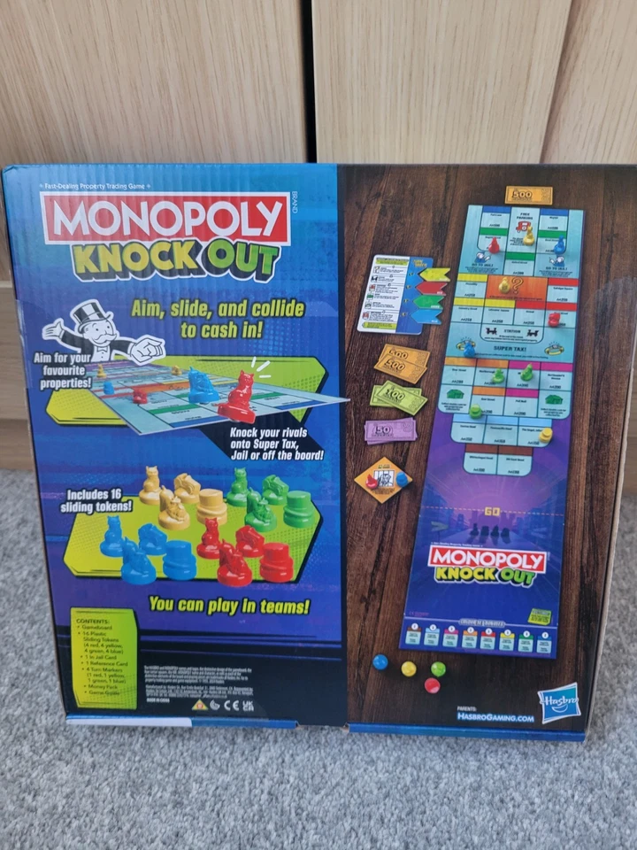 Monopoly Knockout Board Game BNIB Family Party Christmas 🎄 - Image 3 of 4