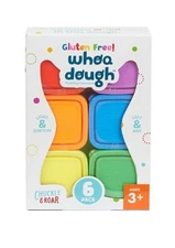Chuckle And Roar Sensory Whoa Dough Modeling Compound 6 Pack Multicolor Stretchy
