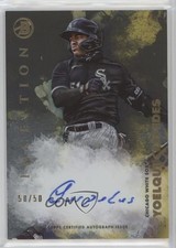 2021 Bowman Inception Gold Foil 50/50 Yoelqui Cespedes #PA-YCS Auto 9su