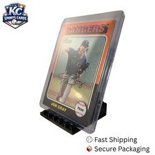 Jon Gray 2024 Topps Heritage Chrome Orange Refractor /999 Texas Rangers