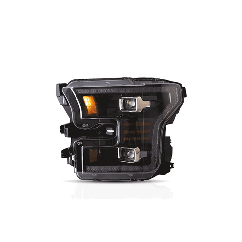 LED Headlights w/Dynamic DRL For Ford F150 2015-2017 Projector Assembly BLACK - Bild 3 von 15