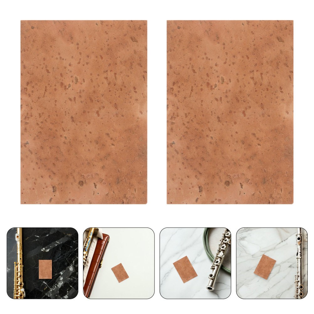  9pcs Universal Sax Neck Corks Sheet For Alto Soprano Tenor Saxophone Joint Cork