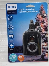 Philips Light Sensing Countdown Timer Outdoor Water Resistant SPC1240AT/27