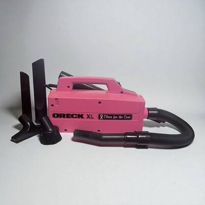 ORECK XL Type 3 Vacuum Pink Susan G. Komen Clean For The Cure BB870-AP 2011 Rare